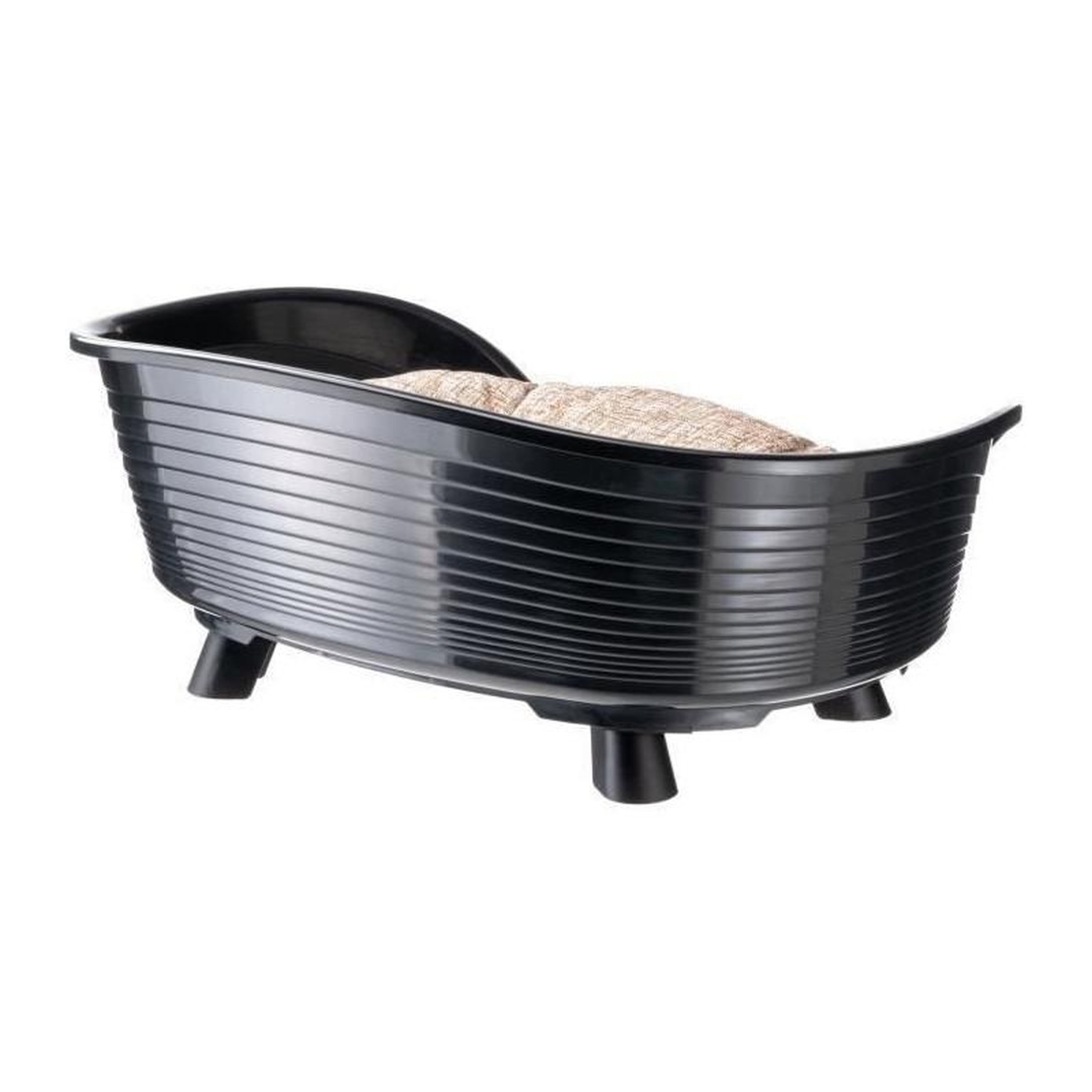Voir la diapositive 4 : Ferplast Corbeille - FERPLAST - THRONE 6 - Avec coussin relax - Noir