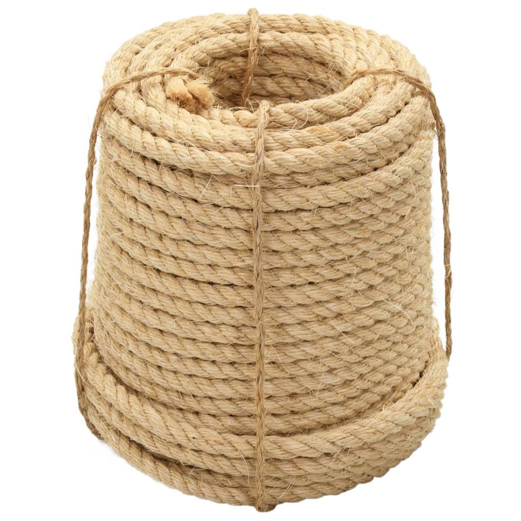 Voir la diapositive 1 : VIDAXL Corde 100 % en sisal 16 mm 50 m