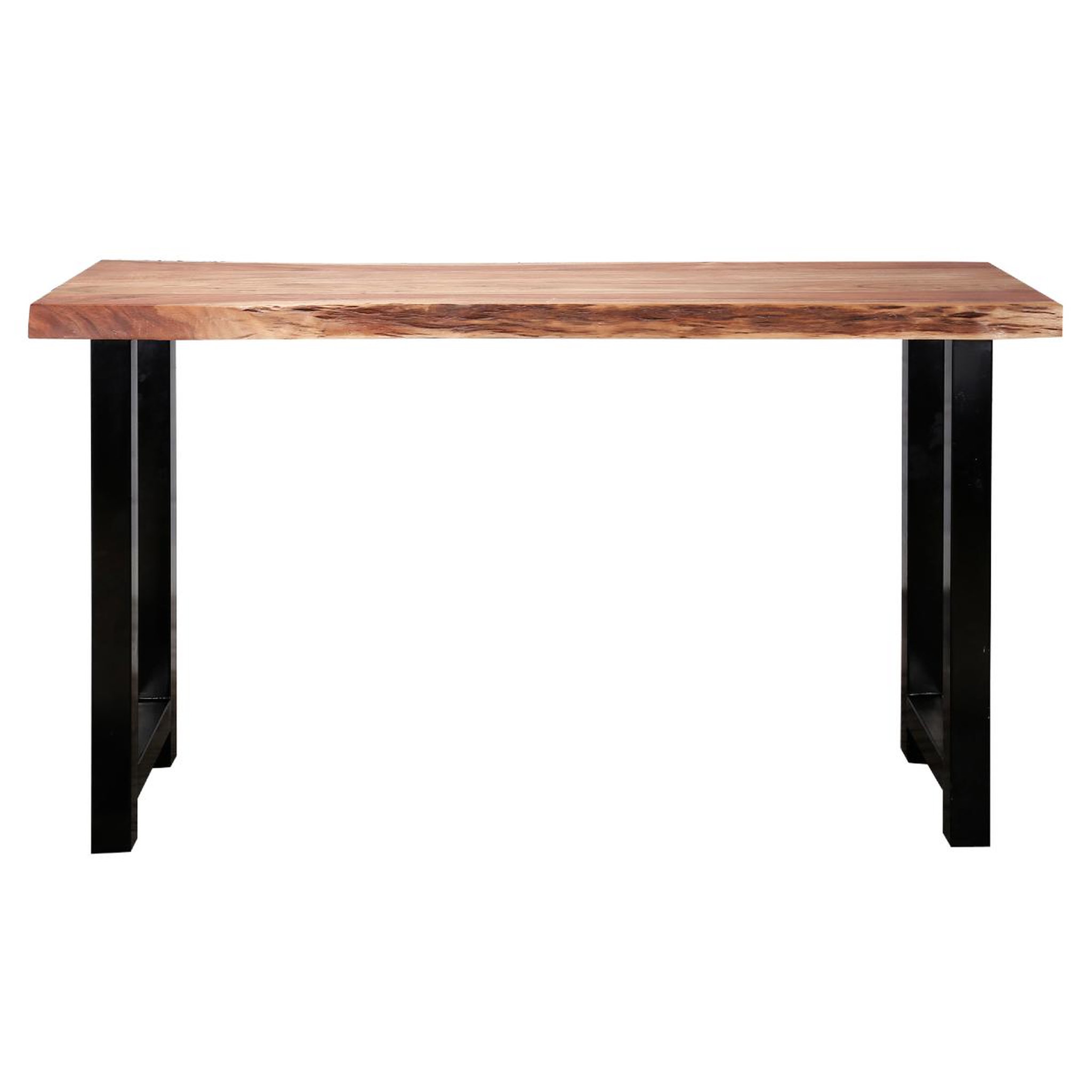 JLC KREATION Table de bar en bois massif TRONC