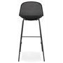 Voir la diapositive 5 : Paris Prix Tabouret de Bar Design  Braddock  106cm Noir