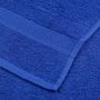 Voir la diapositive 6 : VIDAXL Serviettes d invité 4 pcs bleu 30x50 cm 360 g m² 100% coton