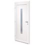 Voir la diapositive 4 : VIDAXL Porte d'entree Blanc 98x208 cm PVC