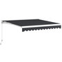 Voir la diapositive 1 : OUTSUNNY Store banne électrique manuel rétractable dim. 2,95L x 2,50l m anthracite