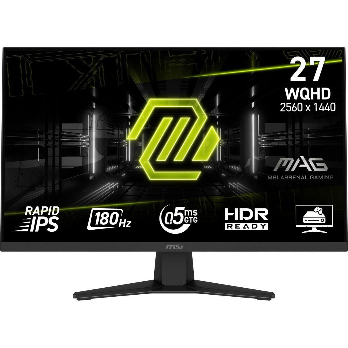 MSI Ecran PC Gamer MAG 274QF 27'' Rapid IPS