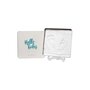 Voir la diapositive 1 : BABY ART Baby Art Magic Box Square - Kit Empreintes Mains et Pieds Bébé dans Boîte Métal, Cadeau Naissance ou Bapteme, Essentiel