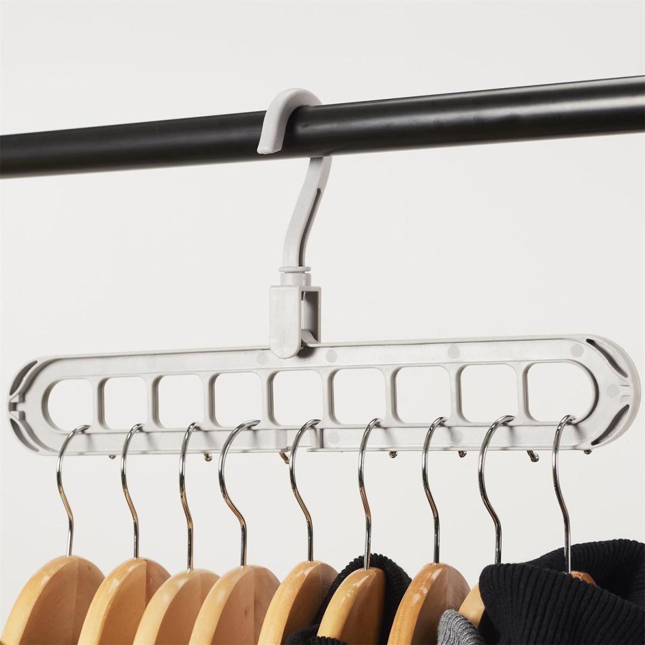 Voir la diapositive 6 : Je cherche une idee Cintre magique  gain de place  30cm blanc