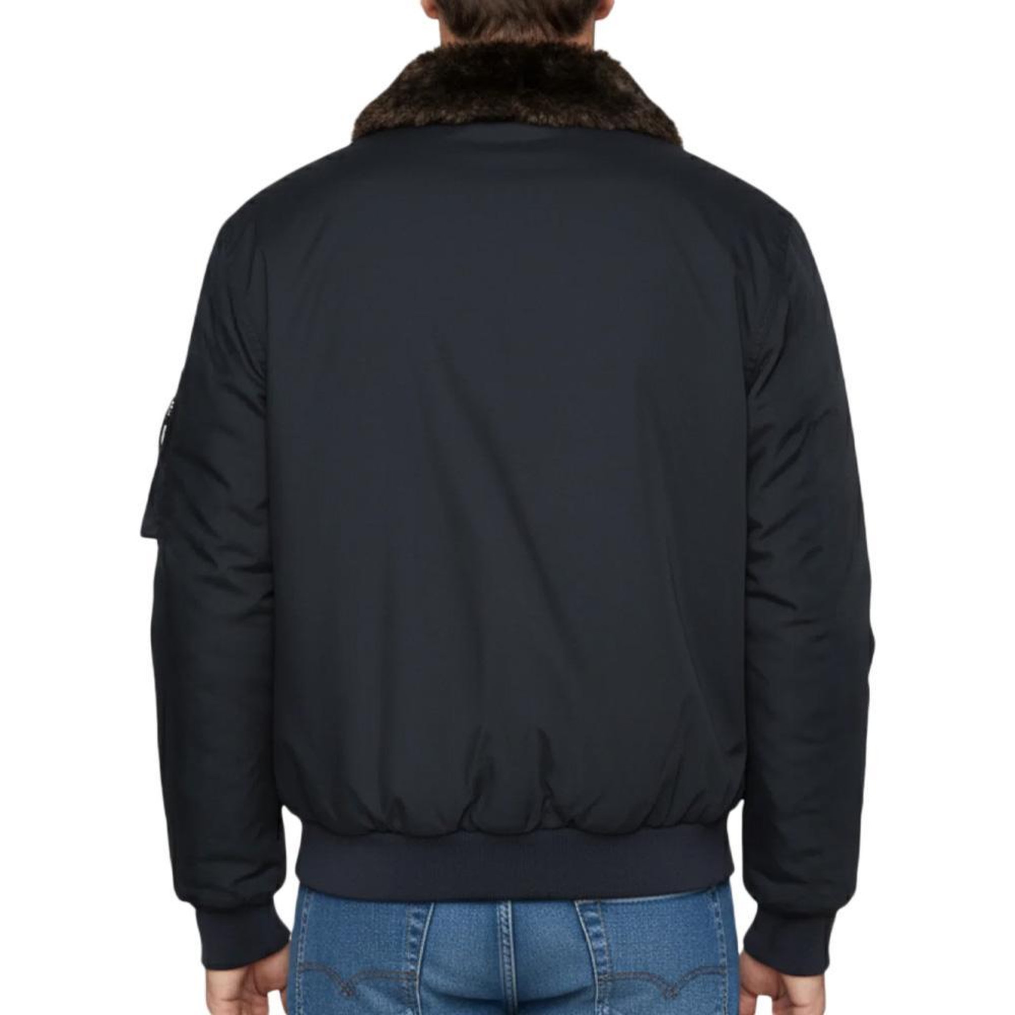 Voir la diapositive 3 : Schott Blouson Marine Homme Schott AIRTOP