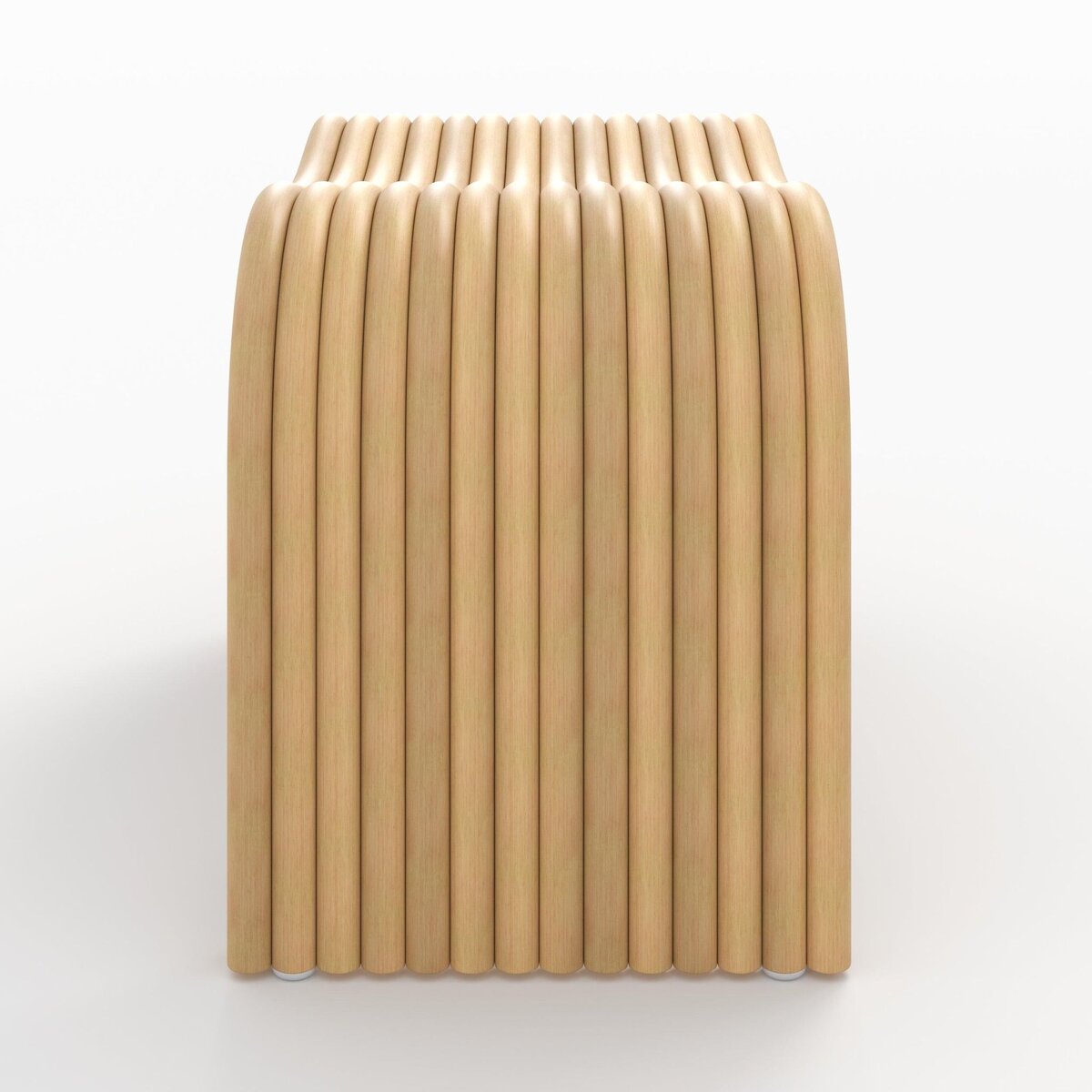 Rendez vous déco Tabouret en rotin-Wave