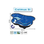 Ubbink Bassin préformé Calmus  - 0,85 m2 - 145 L - Ubbink