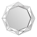 Paris Prix Miroir Mural Design  Herakles  80cm Argent