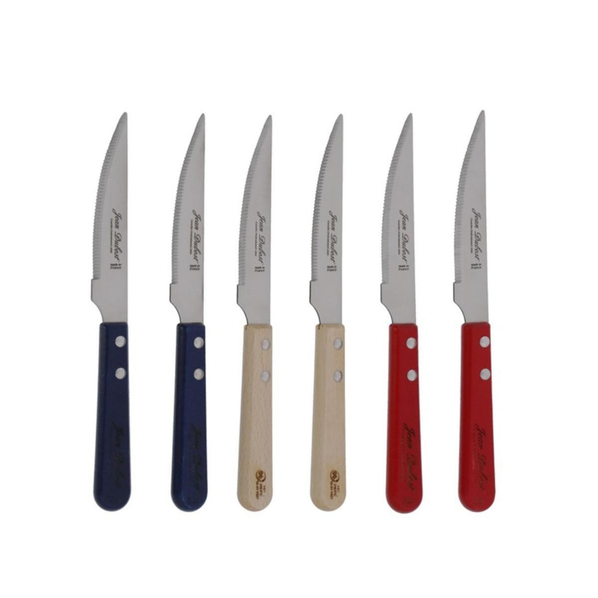 Jean dubost Coffret de 6 couteaux à steak - CB10A790HC2365