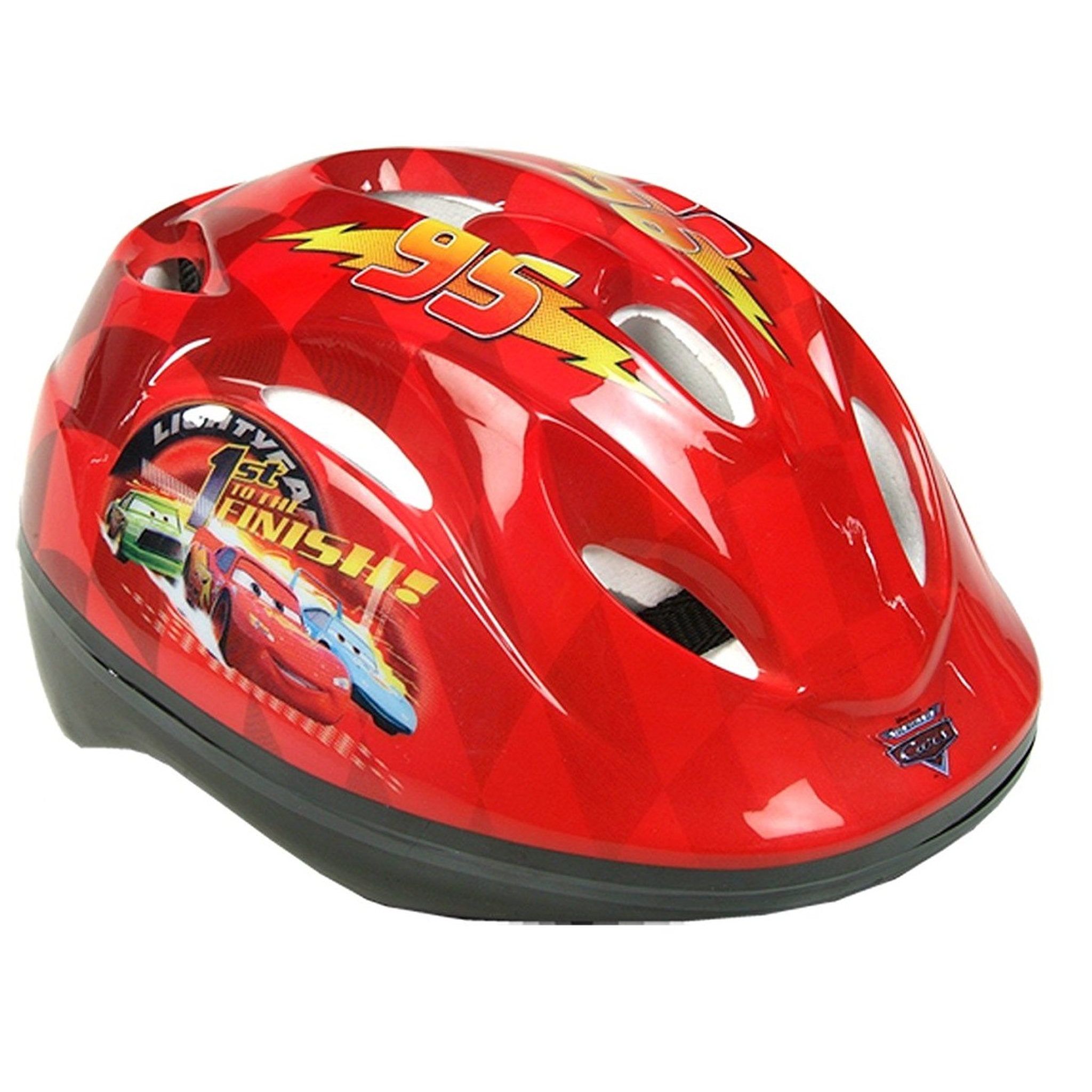 Voir la diapositive 3 : CARS Vélo 12 pouces - Cars + Casque de protection 