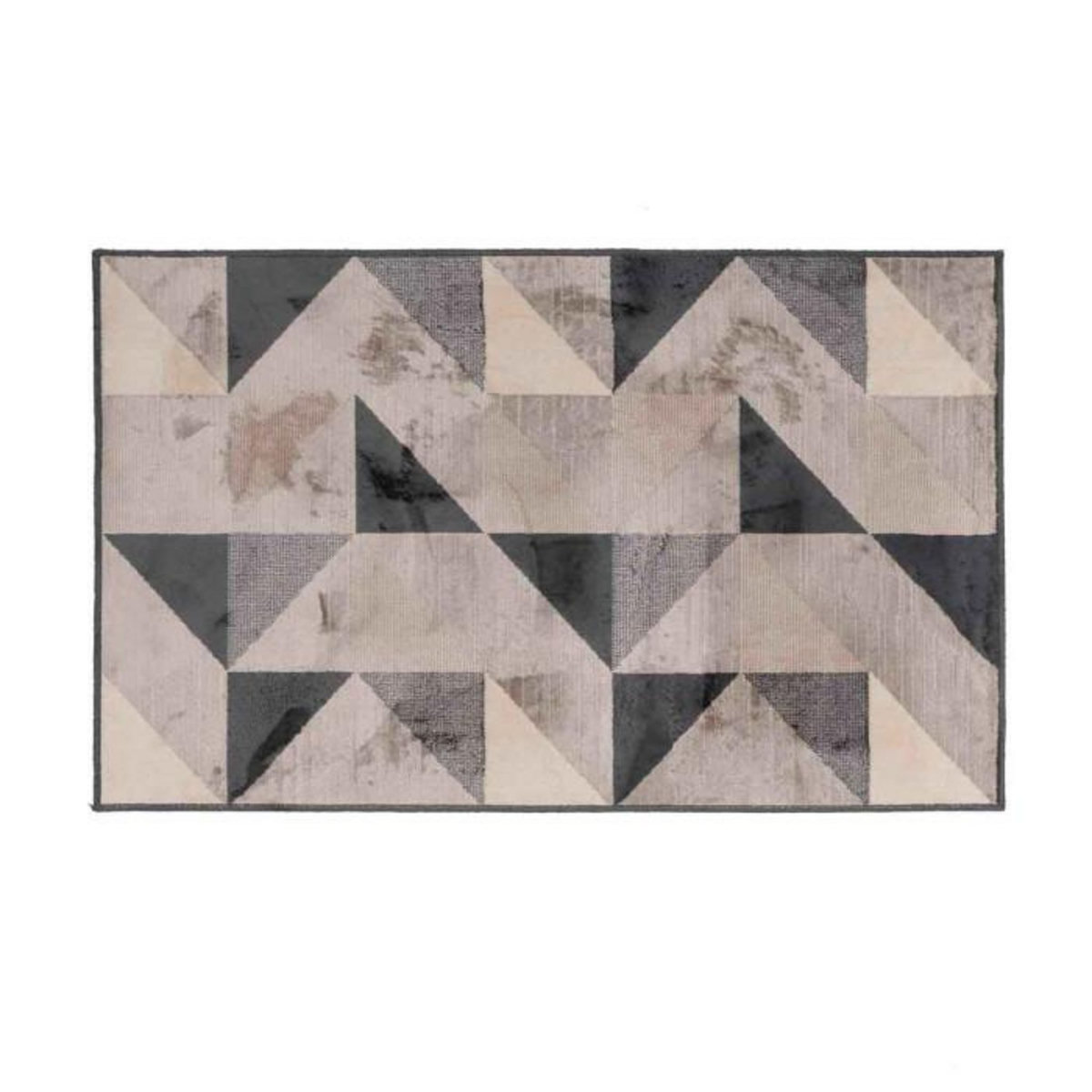 Paris Prix Tapis Déco Tissé  Graphic  68x110cm Naturel