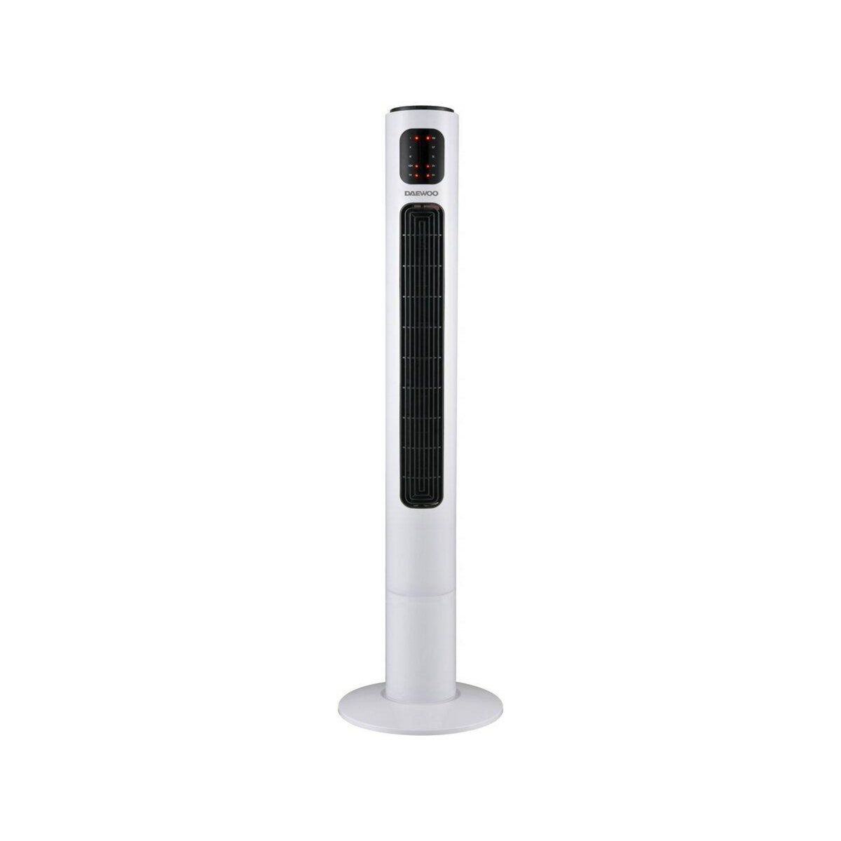 Habitat et Jardin Ventilateur colonne - 45W - 3 vitesses - Avec télécommande - Blanc