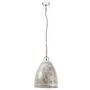 Voir la diapositive 3 : VIDAXL Lampe suspendue industrielle 25 W Argente Rond 32 cm E27