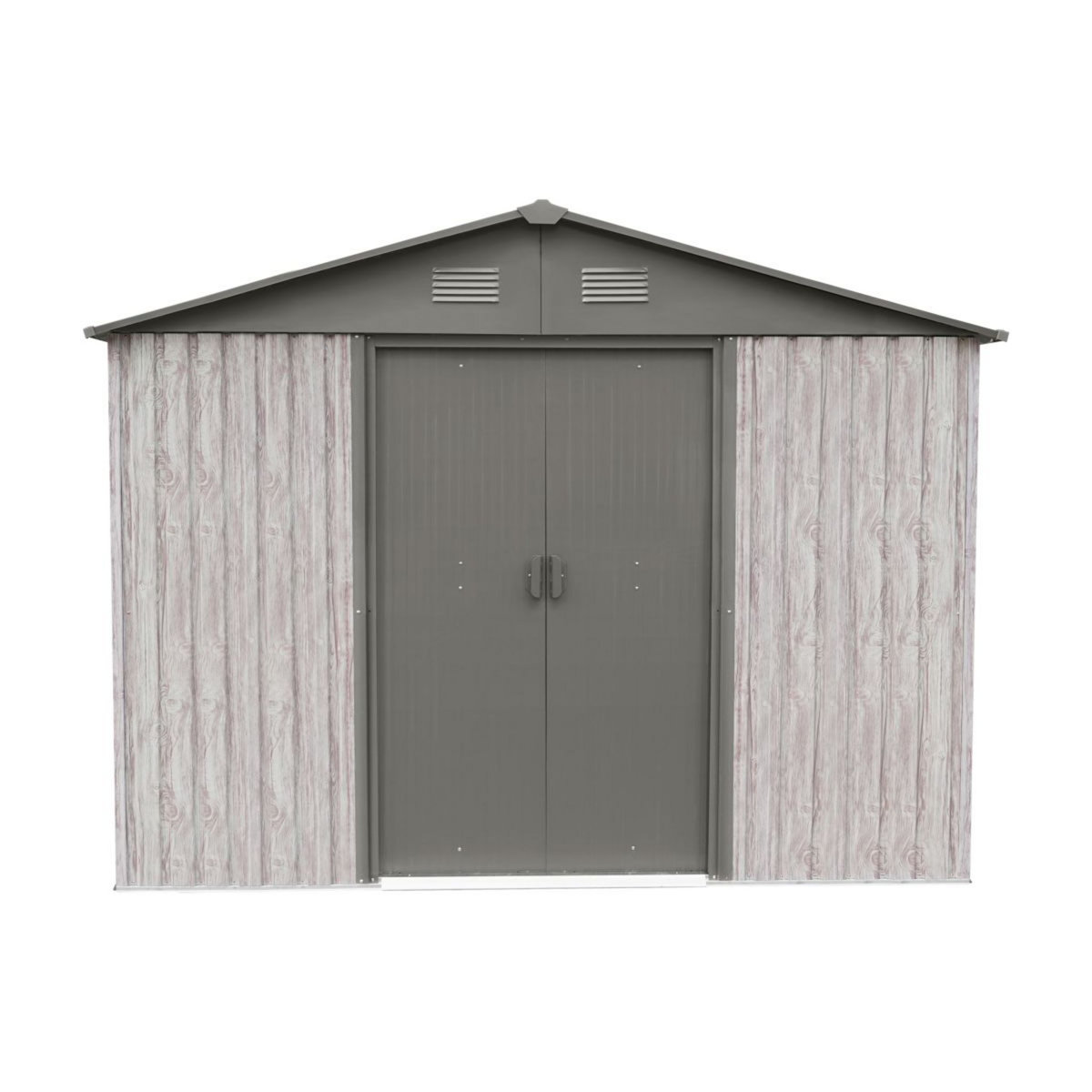 X Métal Abri de jardin métal - 13,6m² - WOODTOUCH