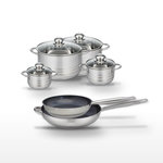 ELO Lot 2 Poêles céramique 28/32 cm Elo Profi Therm Platinum & 4 Faitouts Elo