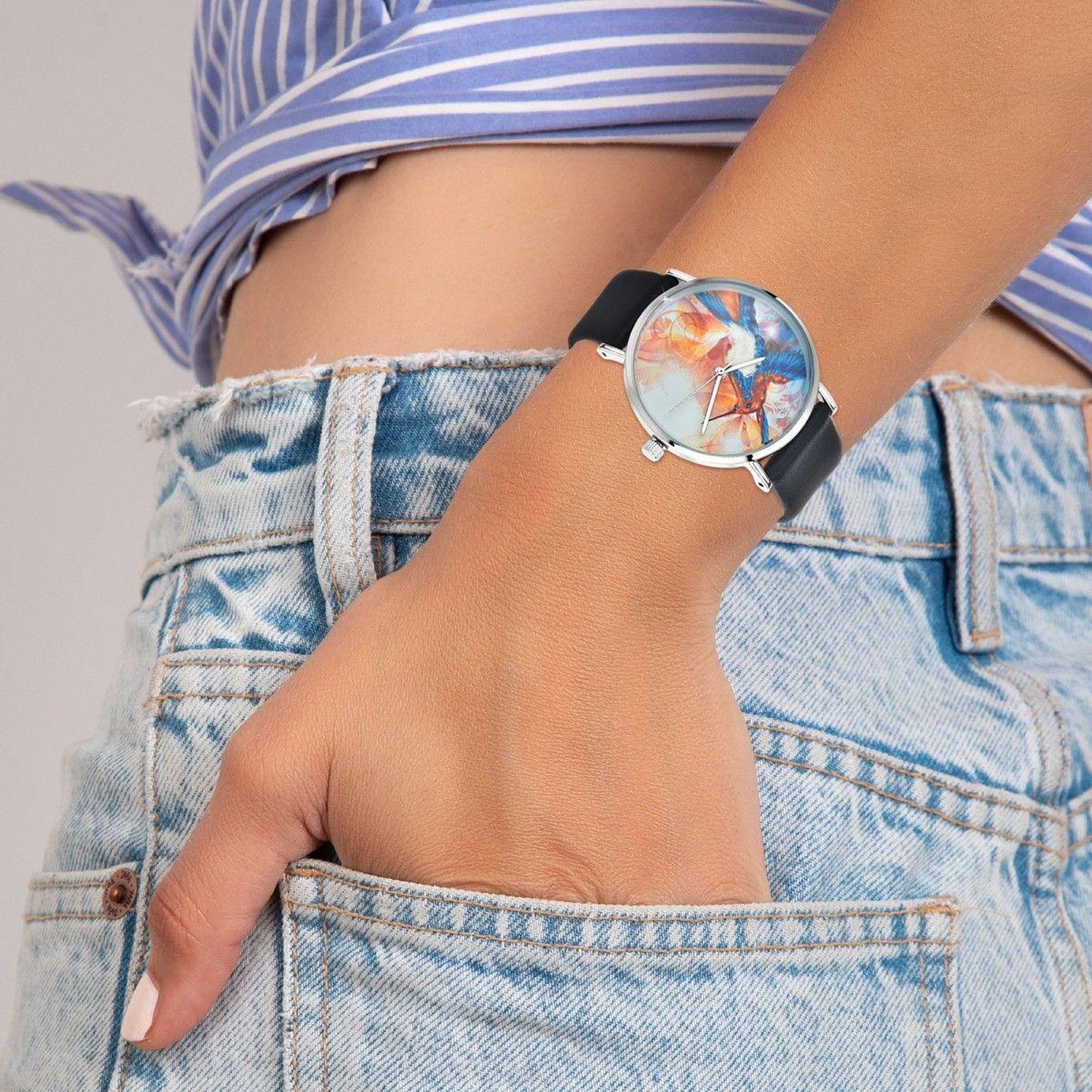 Voir la diapositive 2 : SC CRYSTAL Montre Alina colibri SC Crystal