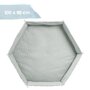 Voir la diapositive 4 : Roba Tapis de parc bébé - ROBA - Pour parc hexagonal - Rembourré - Vert givré