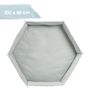 Voir la diapositive 4 : Roba Tapis de parc bébé - ROBA - Pour parc hexagonal - Rembourré - Vert givré