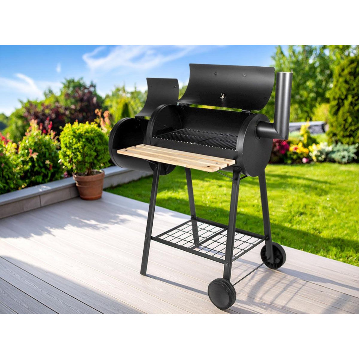 SOMAGIC Barbecue/fumoir à charbon - 316030