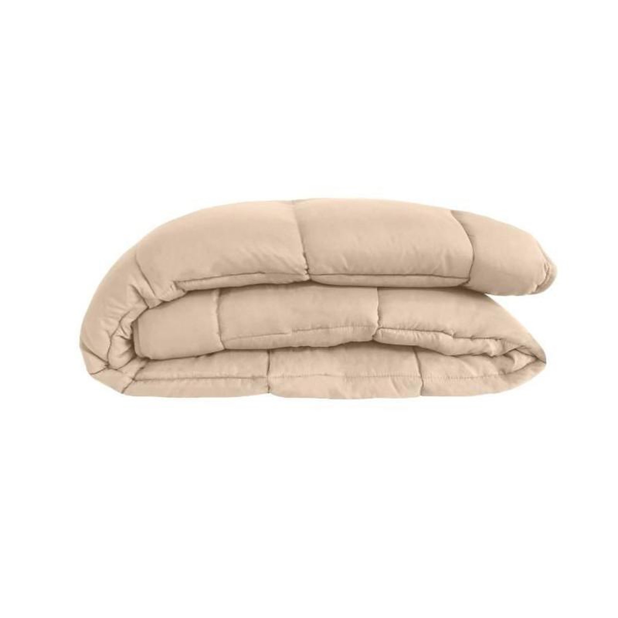 Voir la diapositive 6 : POYET MOTTE CALGARY Couette chaude Microfibre 400g/m2 Galet + Lac 240x260cm