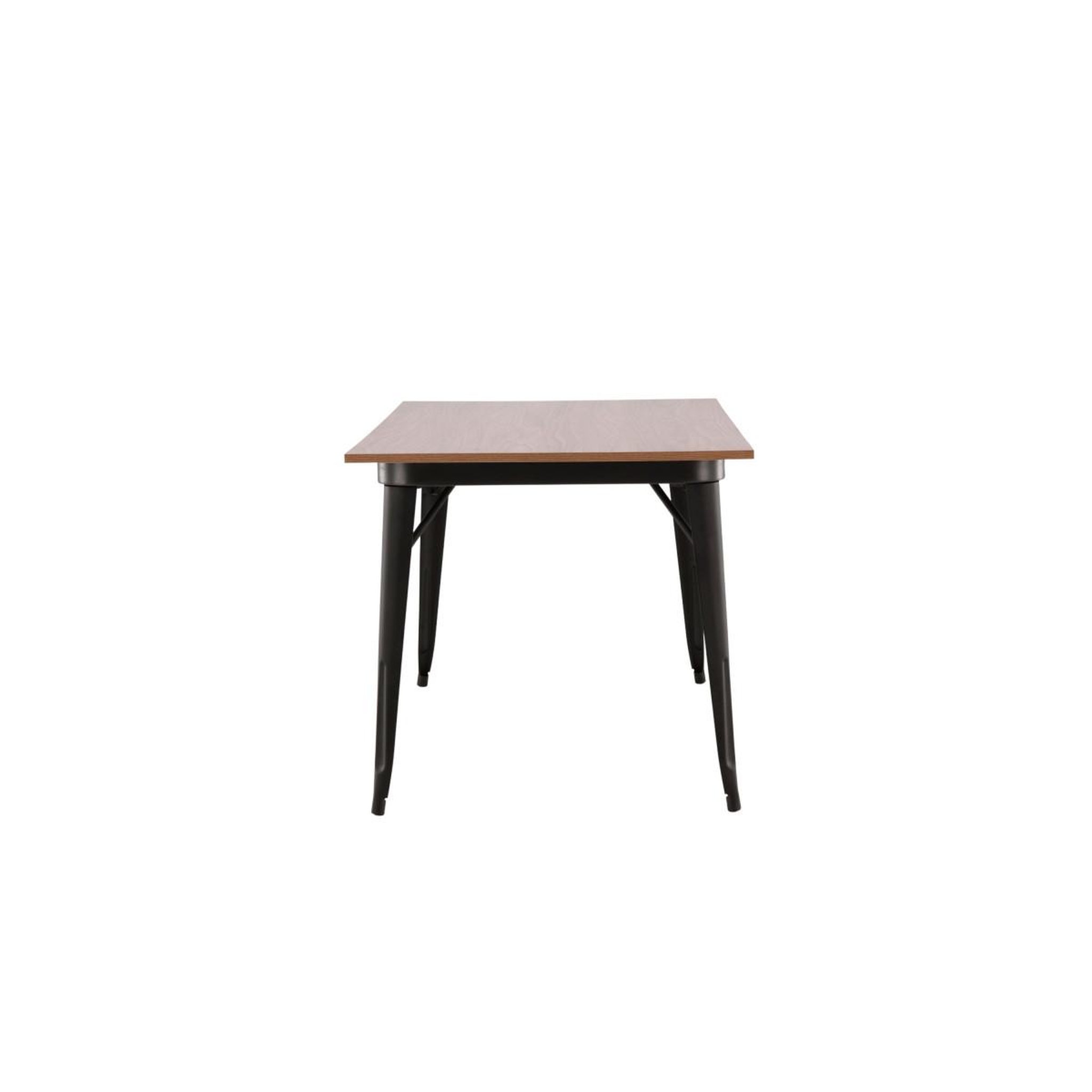 Voir la diapositive 4 : Paris Prix Table à manger design  tempe  140cm noyer