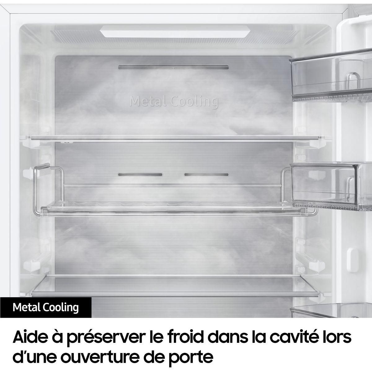 Samsung Réfrigérateur combiné encastrable BRB26705EWW Metal Cooling