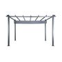 Voir la diapositive 3 : Paris Prix Pergola Avec Toit  Lazio  395cm Gris