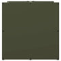 Voir la diapositive 6 : VIDAXL Portant de bois chauffage vert olive 40x40x40 cm
