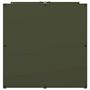 Voir la diapositive 6 : VIDAXL Portant de bois chauffage vert olive 40x40x40 cm
