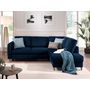Voir la diapositive 2 : LISA DESIGN Brooke - canapé d'angle droit - convertible - 5 places - en velours