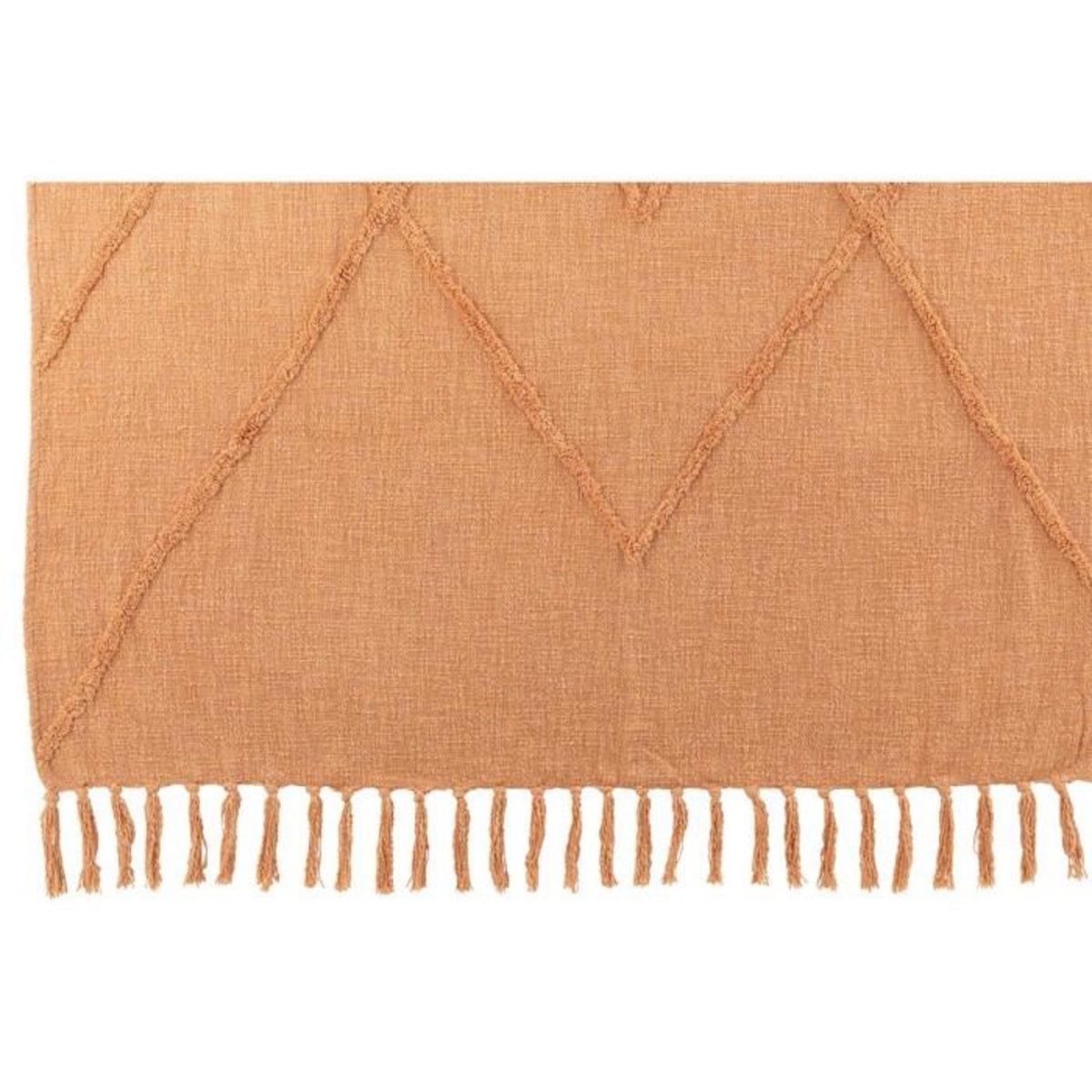 Paris Prix Jeté de Lit Pompons  Amalia  56x190cm Corail