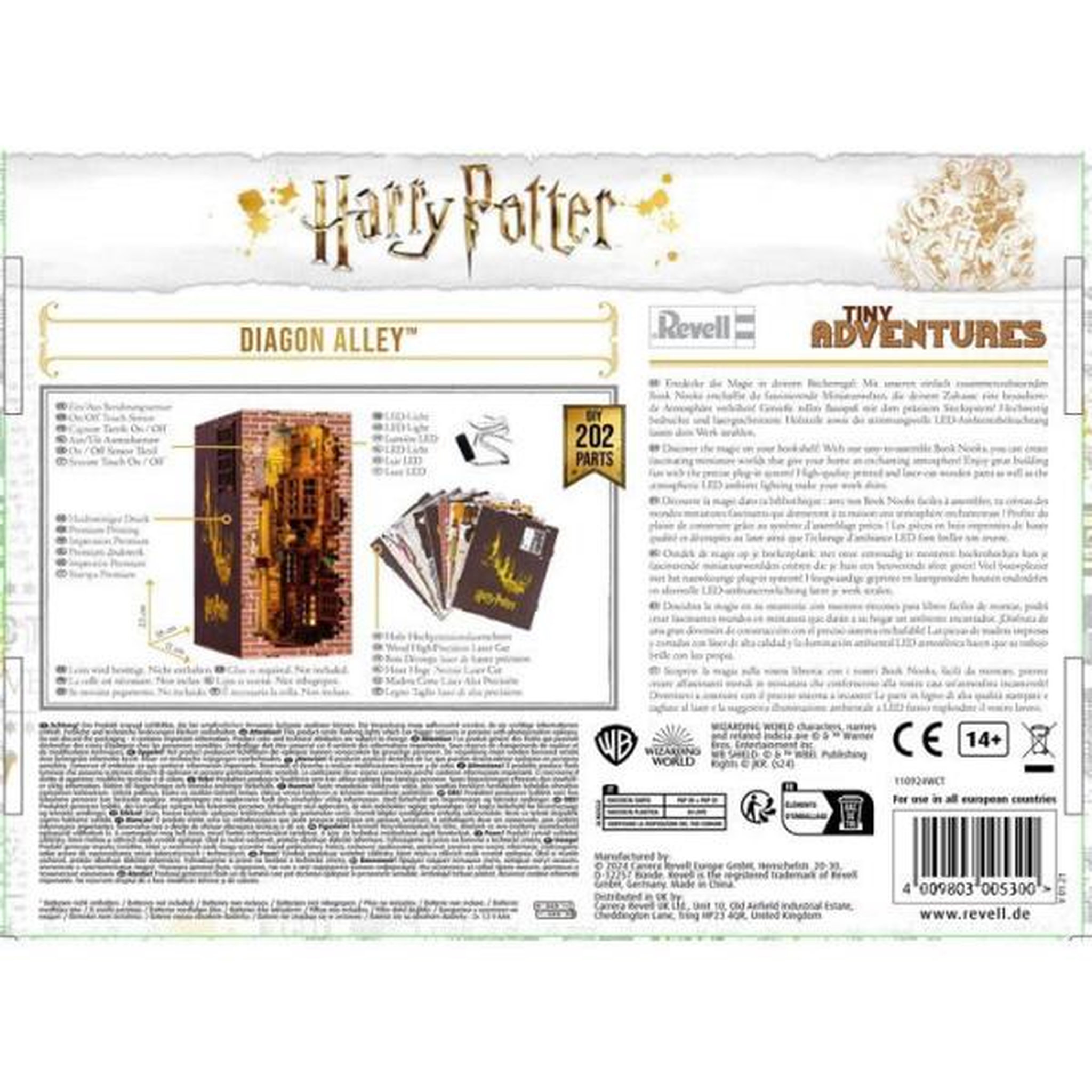 Voir la diapositive 6 : Revell Maquette revell Coin Lecture de Harry Potter avec éclairage LED