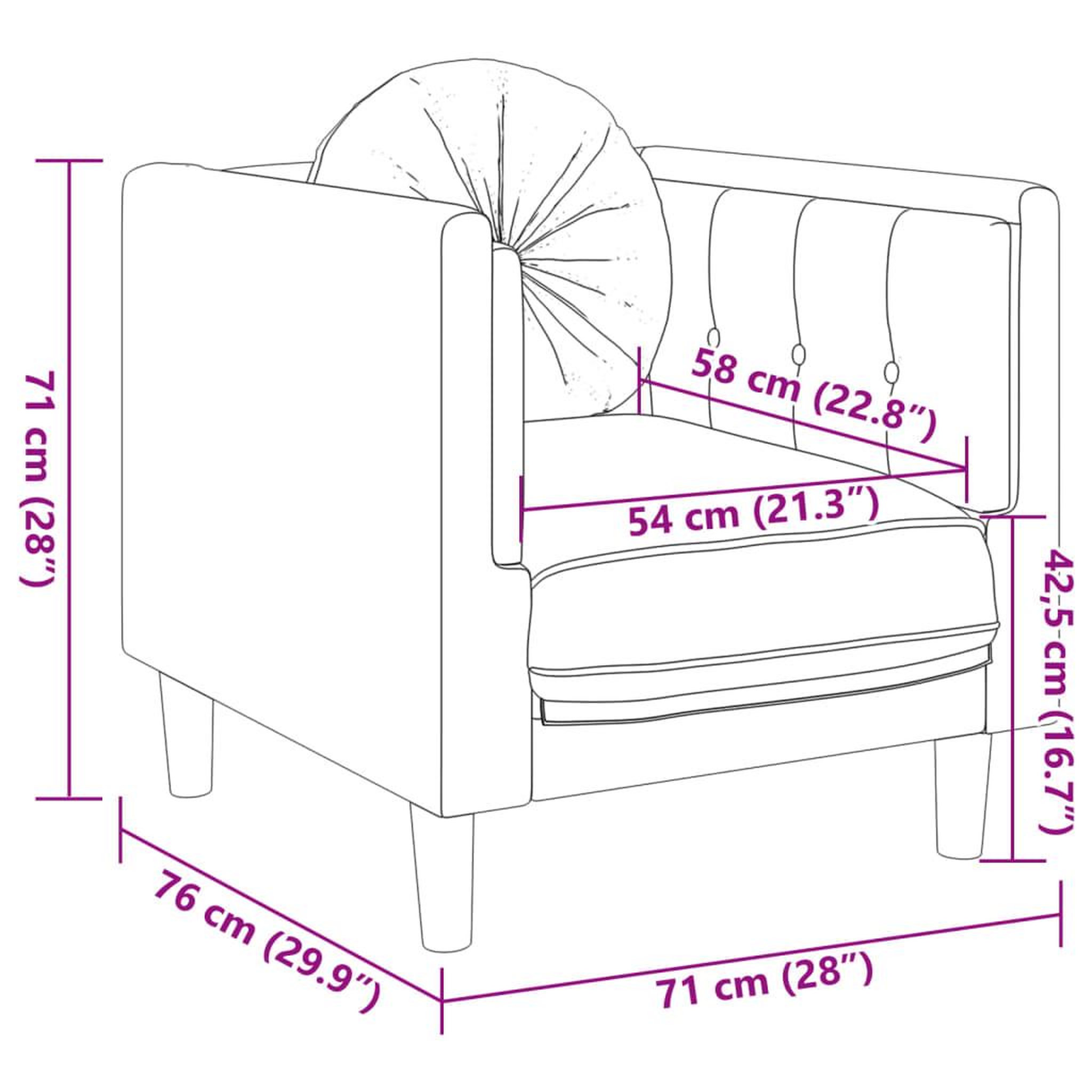 Voir la diapositive 6 : VIDAXL Ensemble de canapes 3 pcs avec coussins marron velours