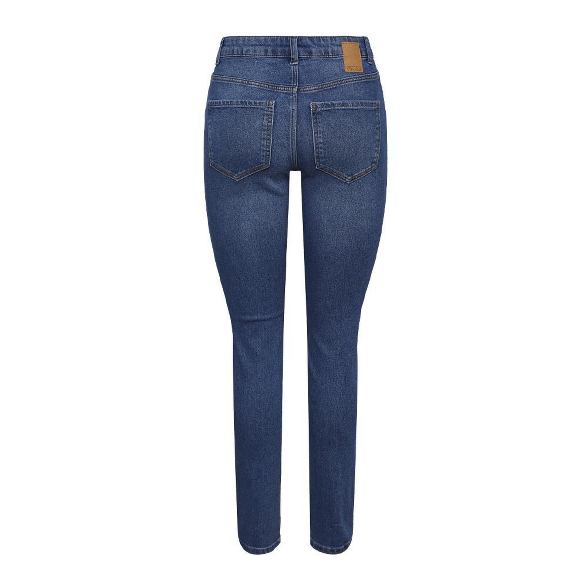 Voir la diapositive 2 : Pieces Jean Slim Bleu Femme Pieces Nunna