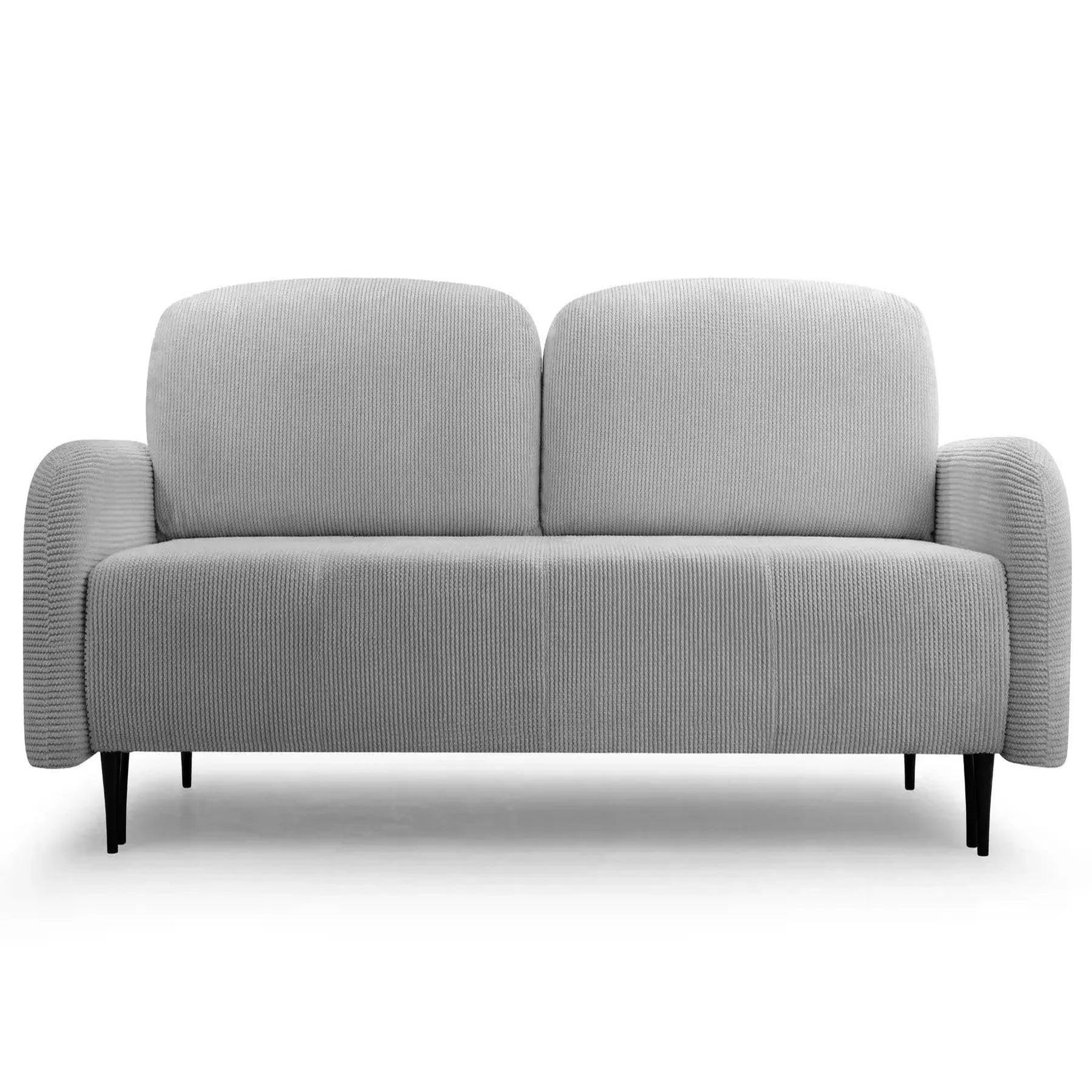 Voir la diapositive 1 : CASANOVA PARIS Roxane - canapé droit convertible tissu bouclette 2 places