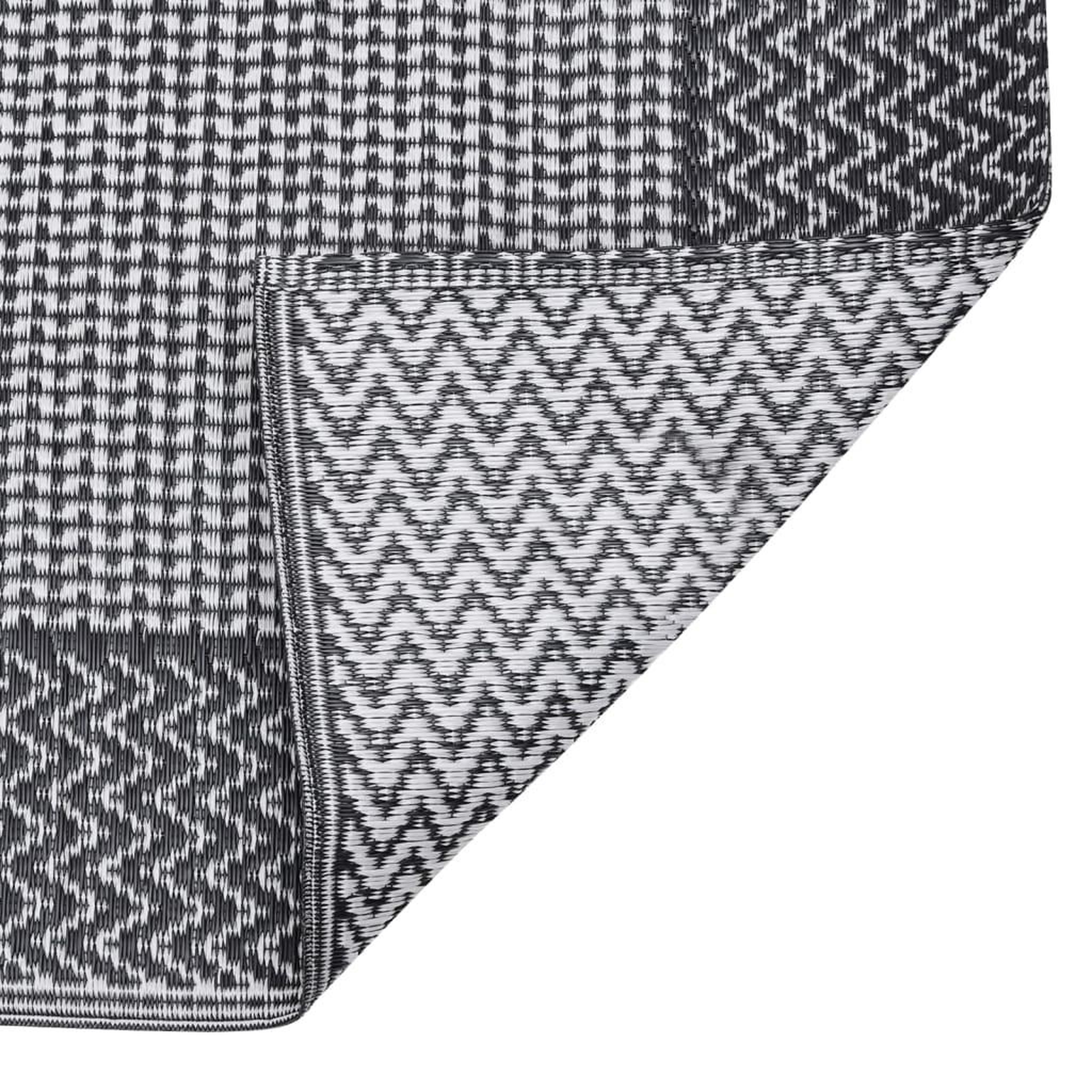 Voir la diapositive 4 : VIDAXL Tapis d'exterieur Noir 80x150 cm PP