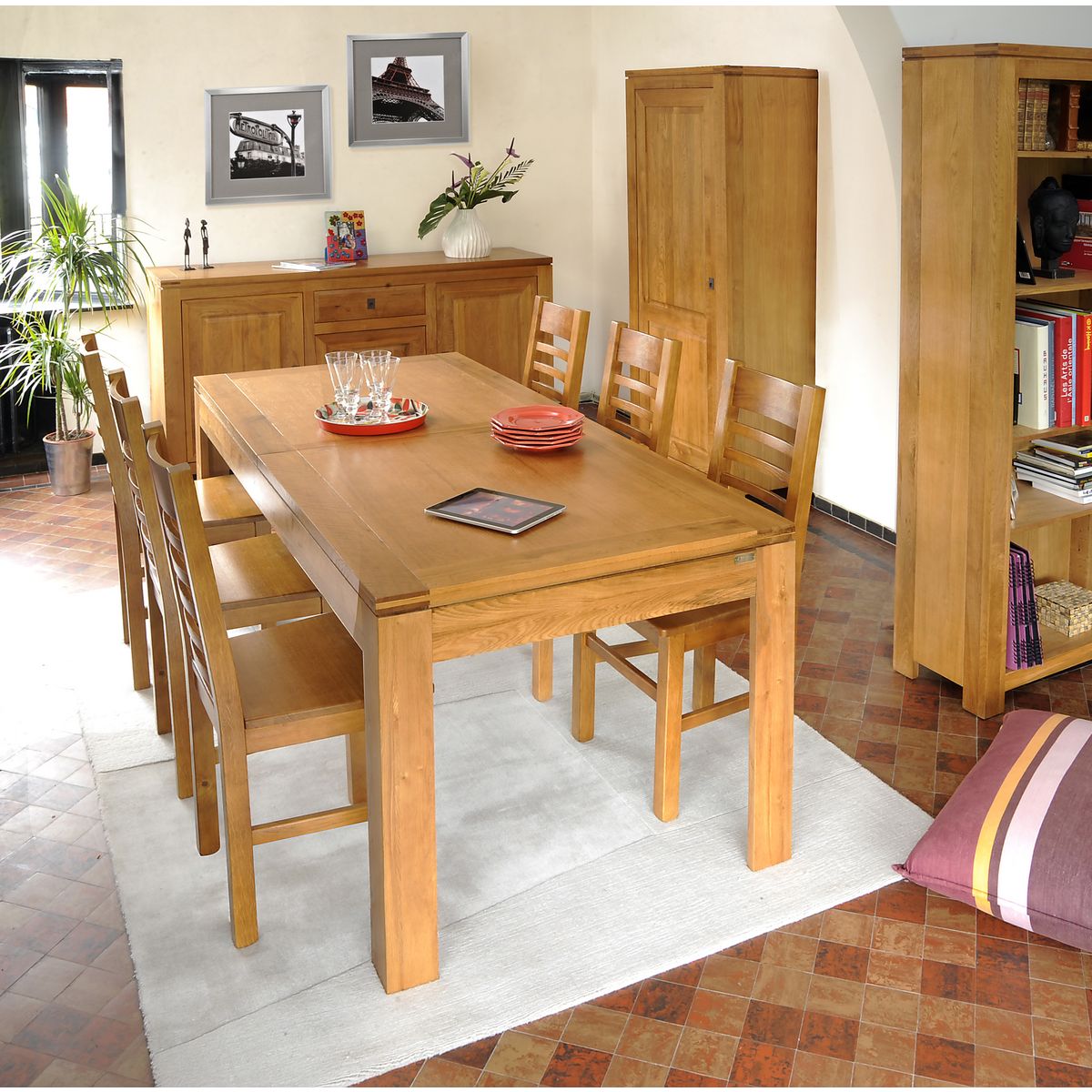 BONNETIERE BOSTON chêne blanchi