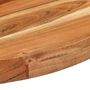 Voir la diapositive 4 : VIDAXL Table de bistro Ronde Ø70x75 cm Bois d'acacia massif