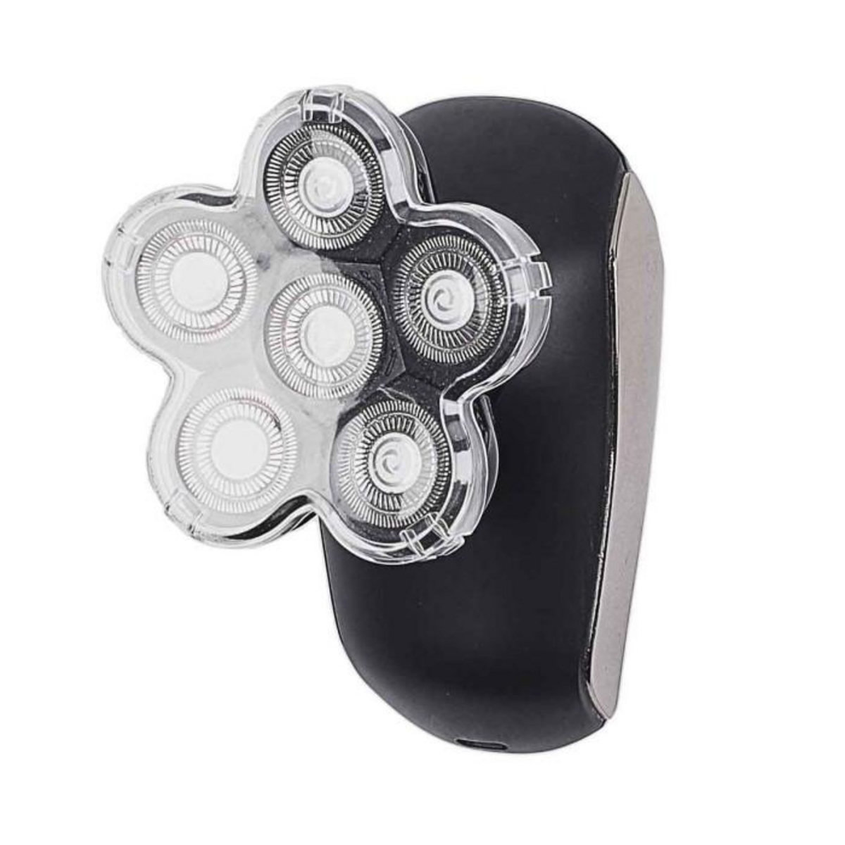 Paris Prix Rasoir avec 6 Têtes Flottantes  USB  10cm Noir