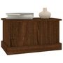 Voir la diapositive 4 : VIDAXL Boîte de rangement chene marron 50x30x28 cm bois d'ingenierie
