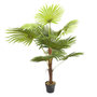 Voir la diapositive 1 : Paris Prix Plante Artificielle en Pot  Palmier  135cm Vert & Noir