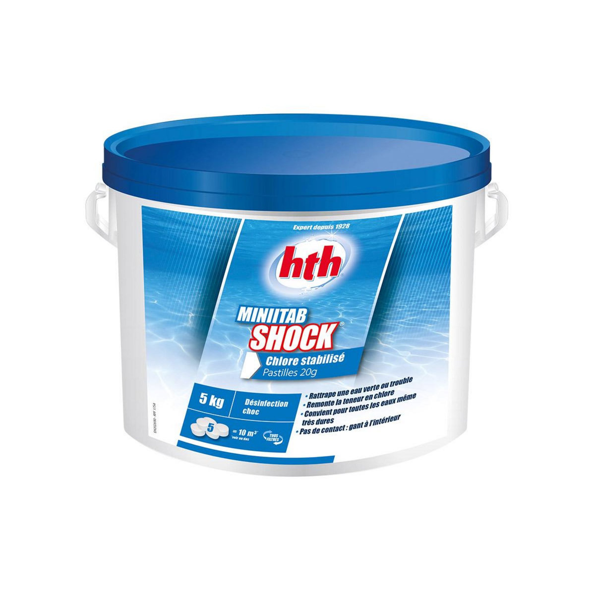 HTH Chlore choc Minitab Shock 5 kg - HTH