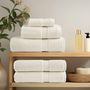 Voir la diapositive 3 : VIDAXL Serviettes de sauna de qualité supérieure SOLUND 10 pcs crème
