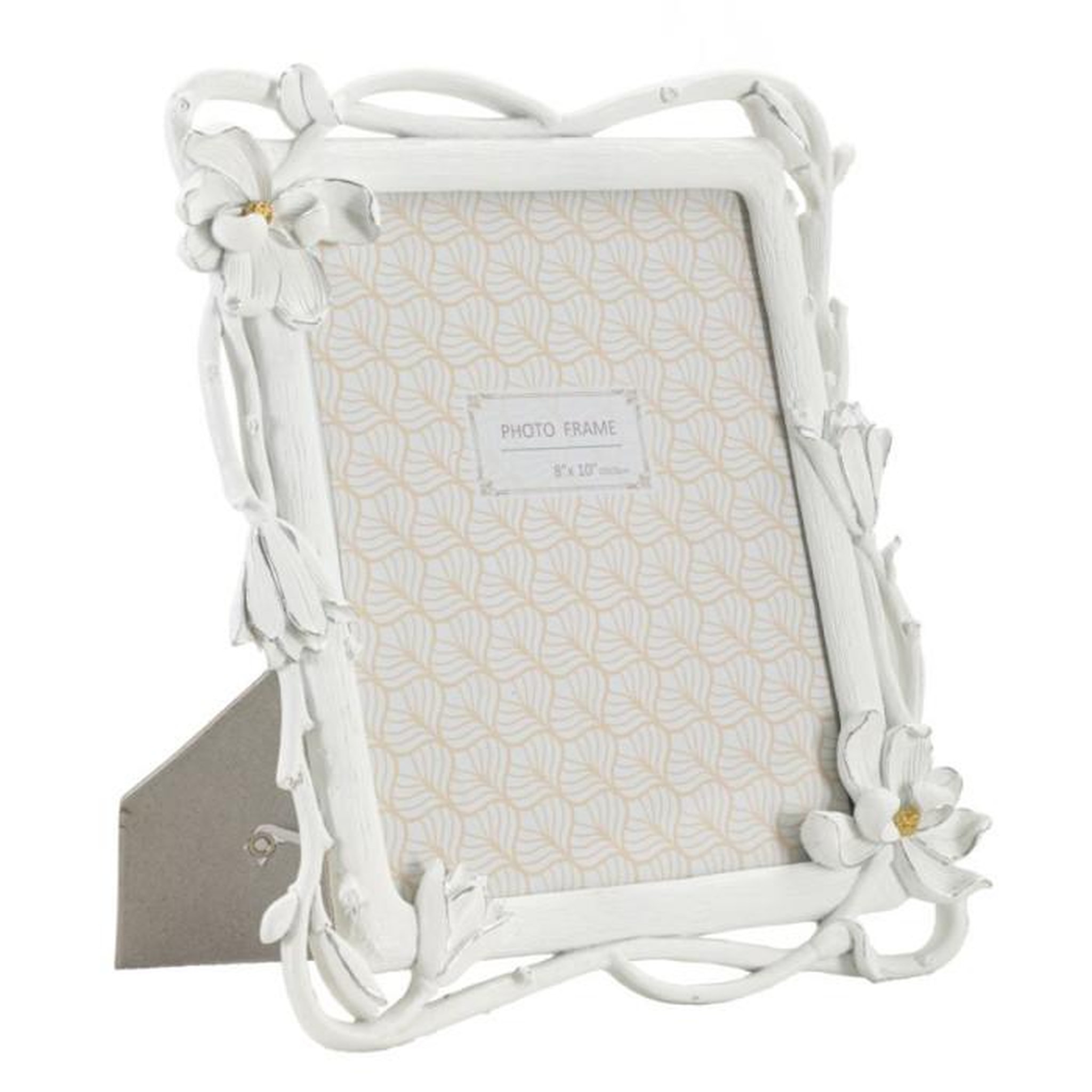 Paris Prix Cadre Photo Déco Fleurs  Magnolia  20x25cm Blanc