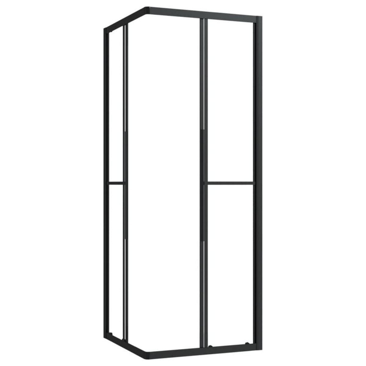 VIDAXL Cabine de douche ESG 80x80x180 cm