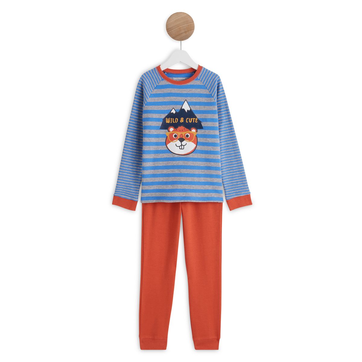 INEXTENSO Pyjama à rayures garçon