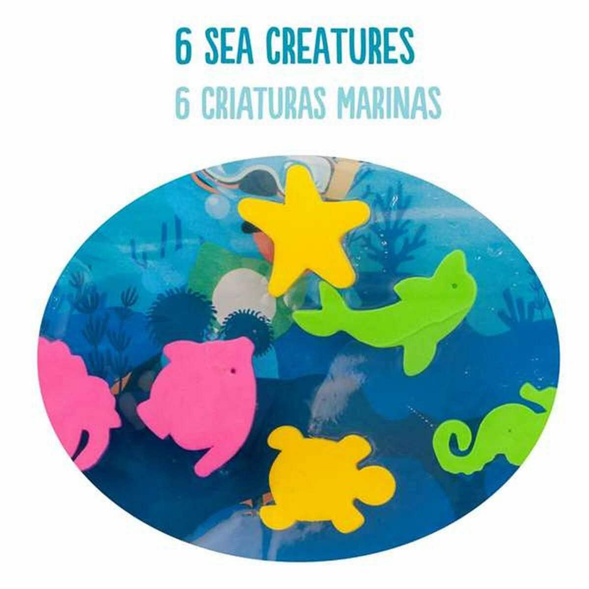 INFANTINO Tapis de Jeu à Eau Gonflable pour Bébé Moltó Playsense 80 x 28 x 82 cm