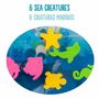 Voir la diapositive 3 : INFANTINO Tapis de Jeu à Eau Gonflable pour Bébé Moltó Playsense 80 x 28 x 82 cm